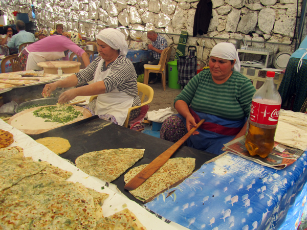 Turkish pancakes Turkish pancakes