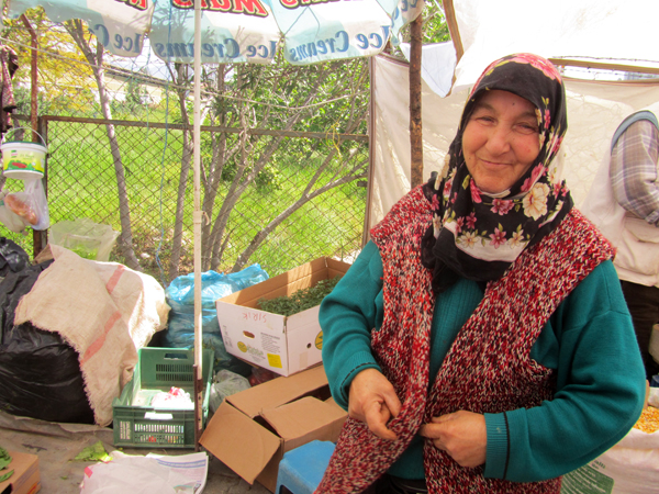 Turkish market vendor Turkish market vendor